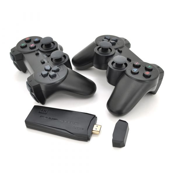 
					Ігрова приставка Game Lite з 2 джостиками, Black, Box