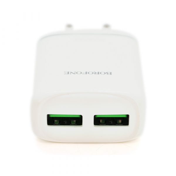 
					СЗУ BOROFONE BA54A 18W 2xUSB, 3A, White, Box