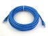 Патч-корд литий, UTP, RJ45, Cat.5e, 15m, синій