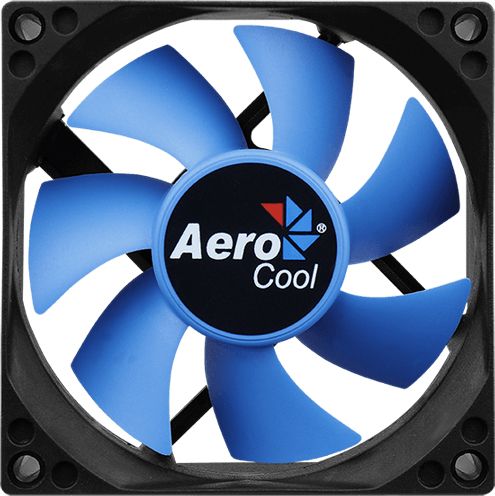 Вентилятор корпусний Aerocool Motion 8 80 мм Blue