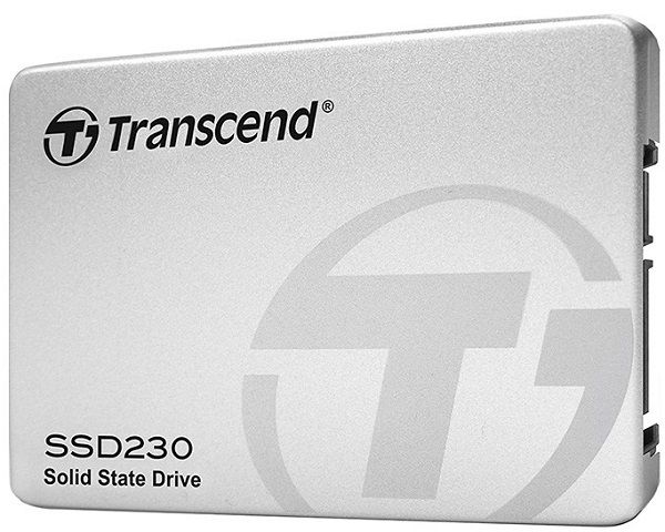 Твердотільний диск 2.5"  256GB Transcend 230S   (SATA 6Gb/s, 3D NAND, Read/Write 530/400 MB/sec, 7mm)  (TS256GSSD230S)