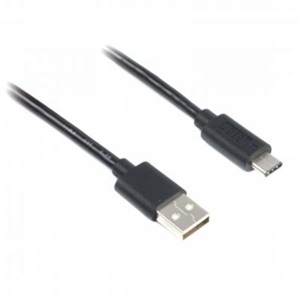 Кабель Cablexpert USB - USB Type-C V 2.0 (M/M), 1 м, чорний (CCP-USB2-AMCM-1M) 