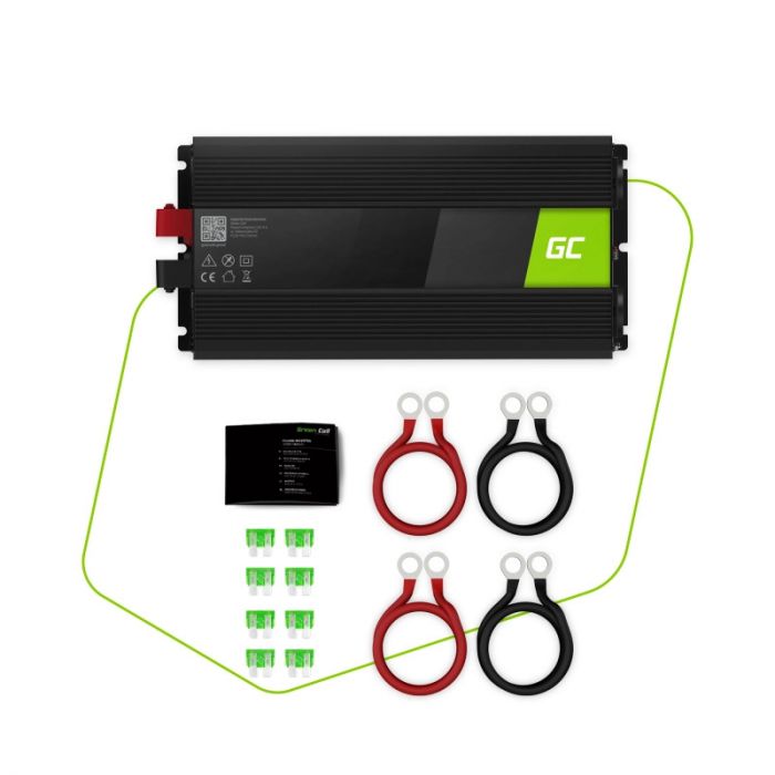 Автомобільний інвертор Green Cell  INV10  12V/230V 2000W/4000W модифікована синусоїда