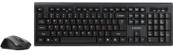 Клавіатура+мишка Gembird KBS-WM-03-UA  безпровідний комплект, українська розкладка