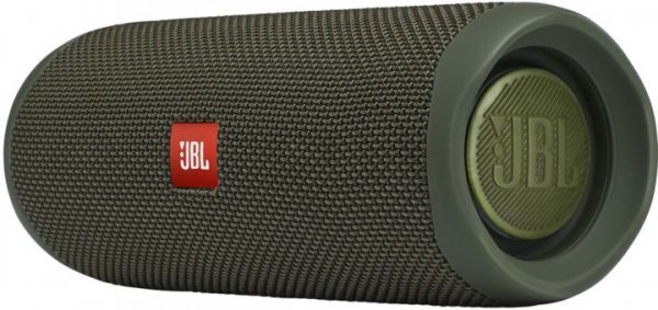 Акустична система 1.0 портативна JBL Flip 5, безпровідна, водозахищена, Bluetooth, Green (JBLFLIP5GREN)