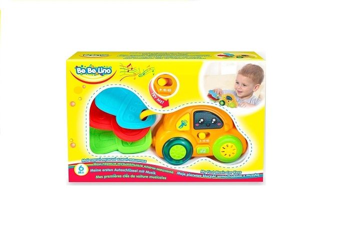 Мої перші музичні ключі машинка BeBeLino (58001)