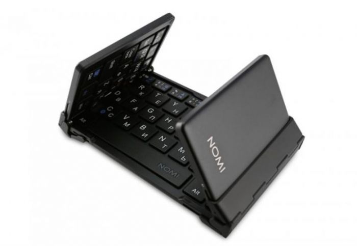 Клавіатура бездротова складна Nomi KBB-303 Black (245402)