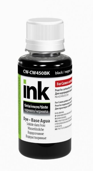 Чорнило Canon PGI-450 100мл  Black  (CW-CW450BK01)  *ColorWay