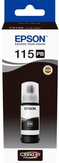 Чорнило Epson 115  Photo Black (C13T07D14A)
