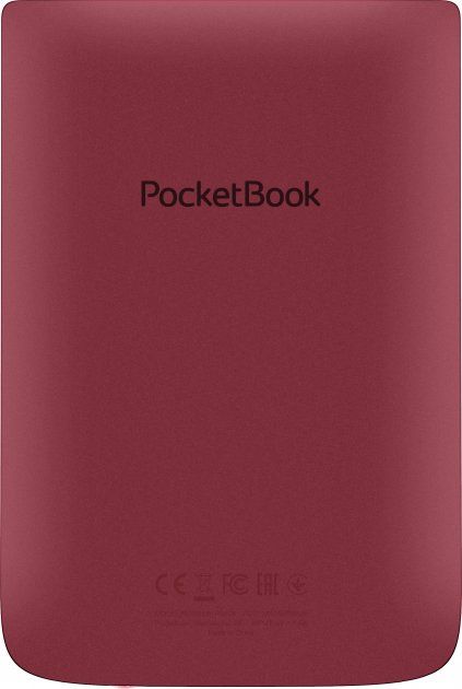 Електронна книга PocketBook 628 Touch Lux 5  Ruby Red  (PB628-R-WW)