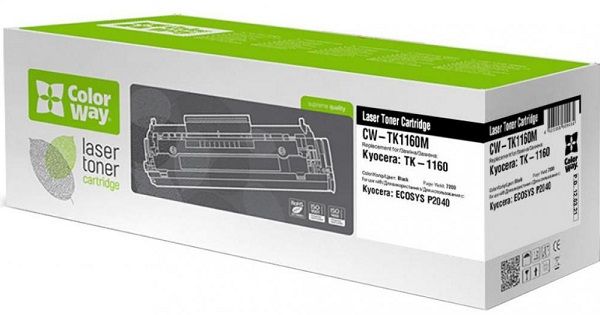 Картридж Kyocera TK-1160 (Mita P2040dn/P2040dw)  *ColorWay (CW-TK1160M)