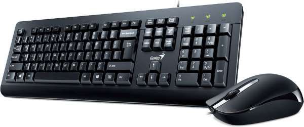 Набір клавіатура-миша Genius KM-160 USB Black (31330001419)