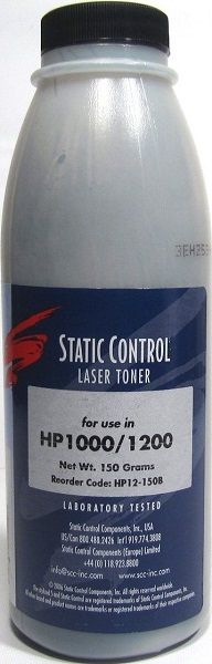 Тонер HP LJ 1200  150г  *Static Control (HP12-150B)
