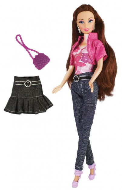 Лялька Ася Брюнетка Джинсова колекція 28см (35090)