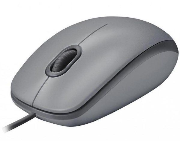 Миша Logitech M110 Silent USB Grey/Black (910-005490)