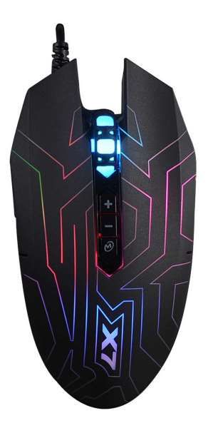 Миша A4 Tech X77 (Black) ігрова Optical 2400CPI, USB