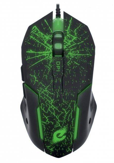 Миша ERGO NL-640 USB оптична, 800/ 1200/ 1600/ 2400  чорна