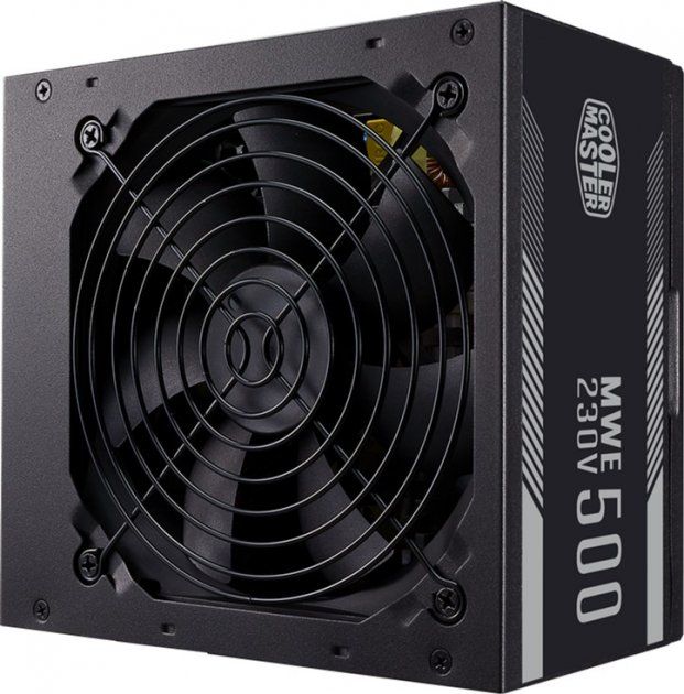 Блок живлення 500W Cooler Master MWE White V2  12cm fan,a/PFC,24+8,3xPeripheral,6xSATA,2xPCIe MPE-5001-ACABW-EU)