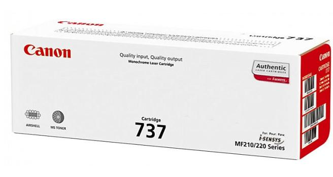Картридж Canon 737 (MF211/MF212w/MF216n/MF217w/MF226dn/MF229dw)  2.4kpg