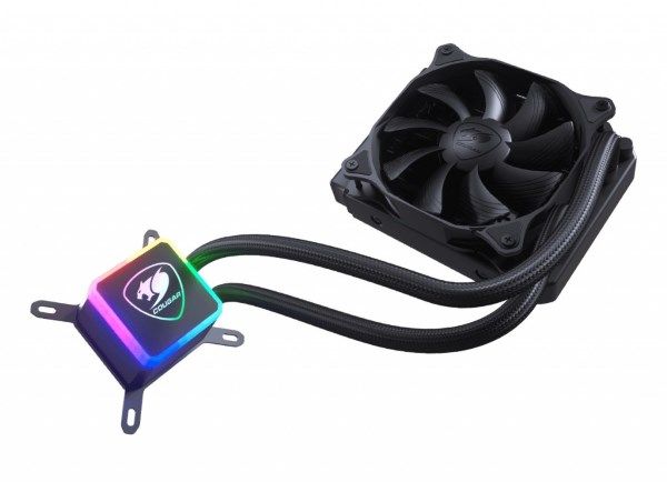 Система рідинного охолодження Cougar AQUA 120  RGB , 120мм, пульт ДУ