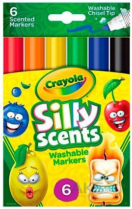 Ароматизовані фломастери Crayola 6шт (58-8197)