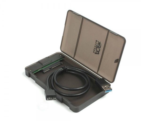 Зовнішня кишеня AgeStar 31UBCP3 (black) SATA HDD/SSD  USB 3.чорний