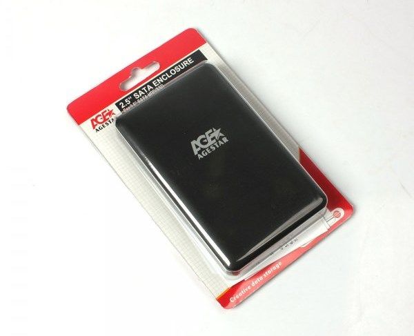 Зовнішня кишеня AgeStar 31UBCP3 (black) SATA HDD/SSD  USB 3.чорний
