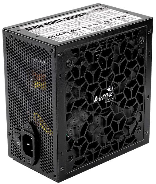Блок живлення 500W AeroCool AERO White  APFC