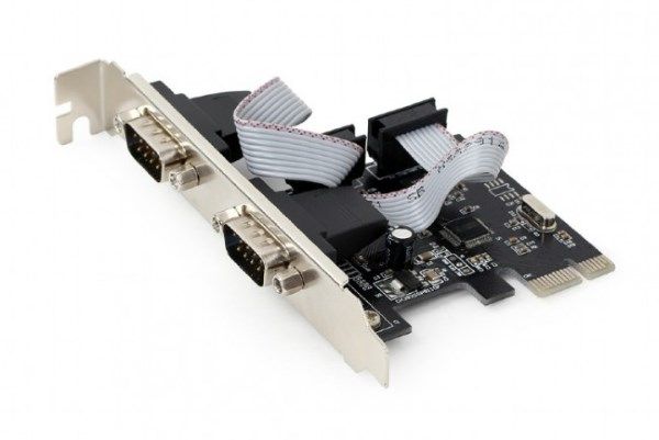 Адаптер Контролер Gembird SPC-22, PCI-Express на 2 серійних зовнішні порти