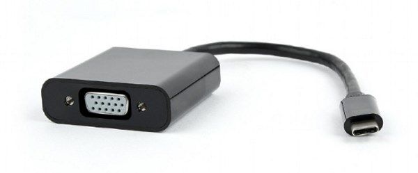 Адаптер Cablexpert AB-CM-VGAF-01 перехідник USB Type-C на VGA