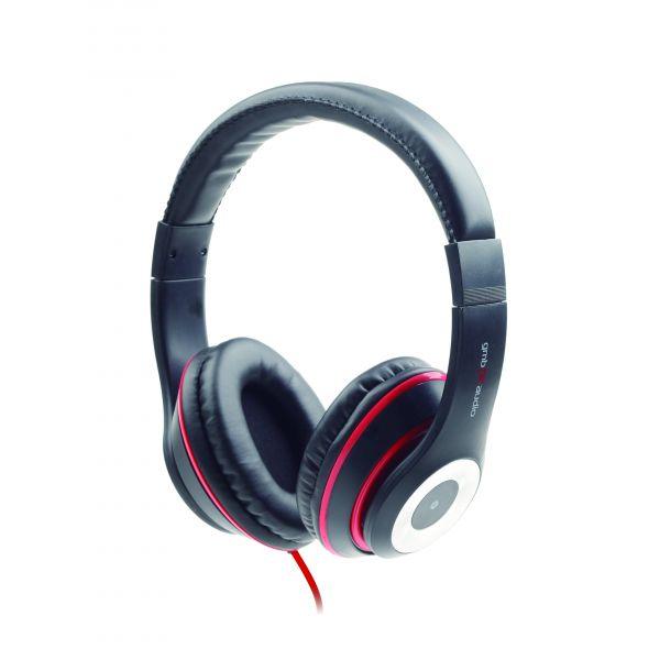HeadPhone Gmb Audio MHS-LAX-B Los Angeles  чорний колір, гарнітура з повертаючим мікрофоном