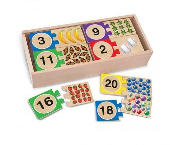 Дерев'яний пазл Melissa & Doug Рахунок (MD12542)