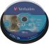 Диск CD-R 700MB  52x   10pcs  Verbatim Extra Protection  Cake  (43437)