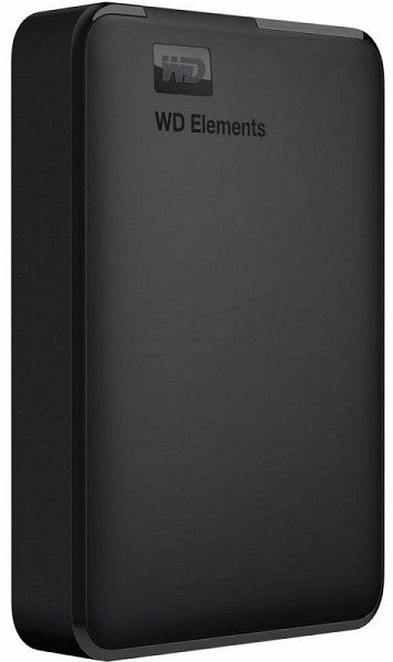 Зовнішній жорсткий диск USB 3.0   4TB 2.5"  Western Digital WD Elements Portable  Black  (WDBU6Y0040BBK-WESN)