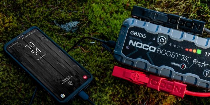 Пуско-зарядний пристрій Noco GBX55 Boost Sport 1750A UltraSafe Lithium Jump Starter, IP65, Power Bank