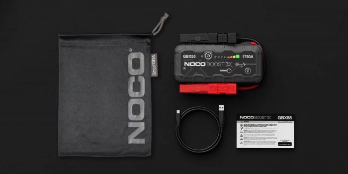 Пуско-зарядний пристрій Noco GBX55 Boost Sport 1750A UltraSafe Lithium Jump Starter, IP65, Power Bank