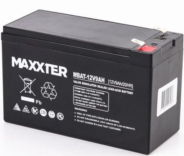 Акумуляторна батарея Maxxter (12В 9Aг) MBAT-12V9AH