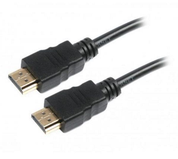 Кабель HDMI-HDMI Maxxter V-HDMI4-0.5M V.1.4, позол. конект., 1м