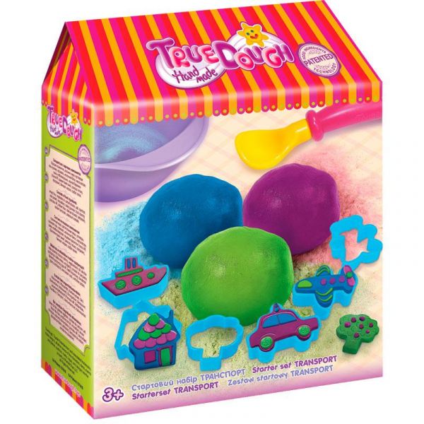 Стартовий набір для ліплення TrueDough Транспорт (22007)