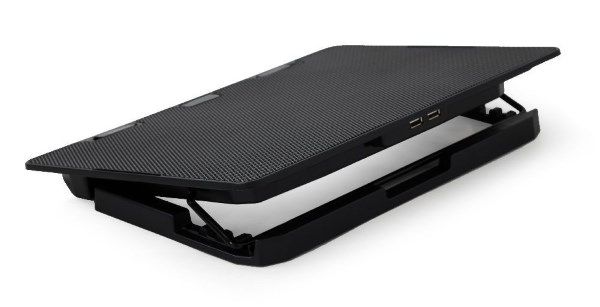 Підставка-охолоджувач Gembird NBS-2F15-02 до 15,6", 2x125 мм