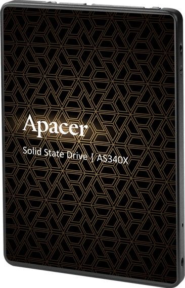 Твердотільний диск 2.5"  120GB Apacer AS340X   3D NAND, SATA 3 (AP120GAS340XC-1)