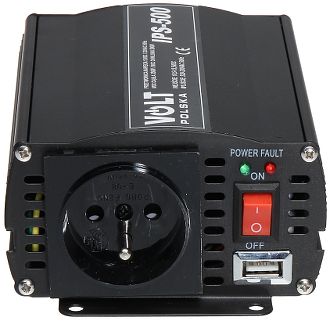 Автомобільний інвертор Volt IPS-500 24V USB 2A 350W/500W