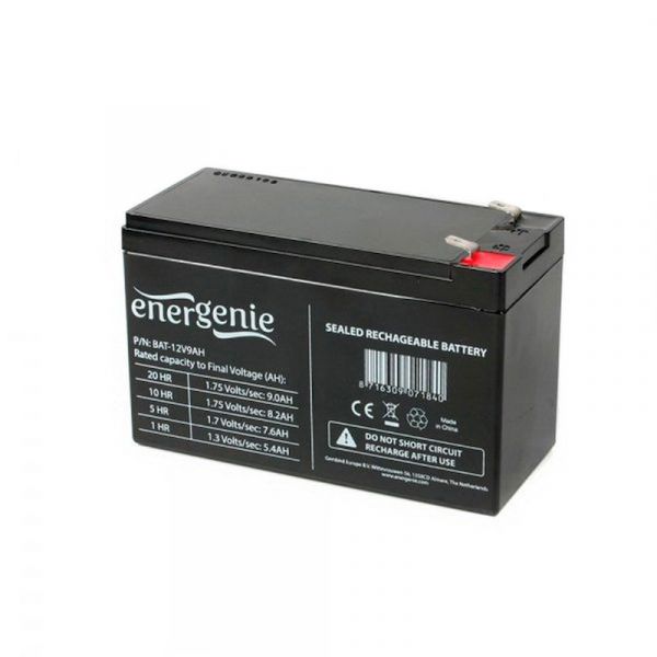 Акумуляторна батарея EnerGenie 12V  9Aг (BAT-12V9AH)