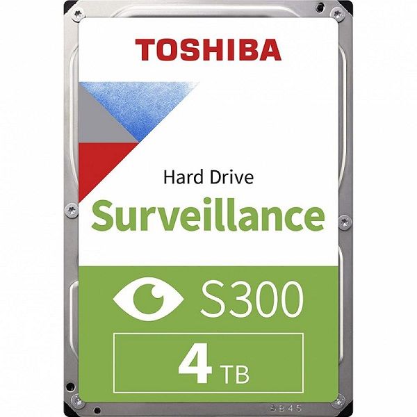 Жорсткий диск 3.5"   4TB Toshiba S300   5400rpm, SATA 3, 256MB (HDWT840UZSVA)