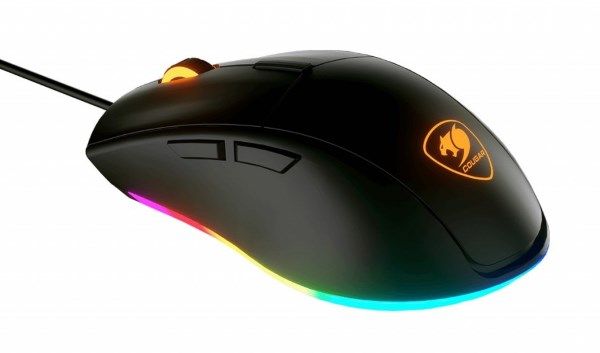 Миша Cougar Minos Minos XT 4000 dpi, RGB-підсвічування USB Black