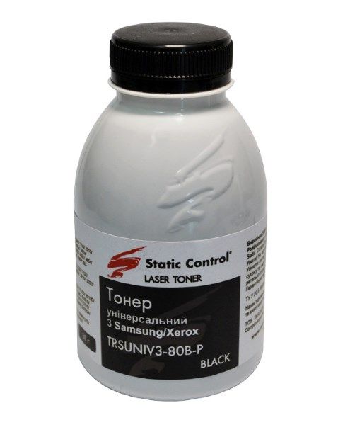 Тонер Samsung/Xerox Універсальний №3  80г (фасований)  *Static Control