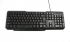 Клавіатура Maxxter KB-211-U standard, USB, ukr/rus, black