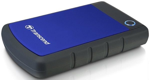Зовнішній жорсткий диск USB 3.0   1TB 2.5" Transcend StoreJet 25H3 Navy Blue