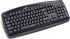 Key Genius KB-110 BB PS/2 (ENG/RUS/UKR) Black water resistant (31300689104)