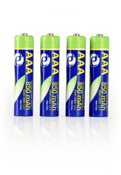 Акумулятор AAА 850mAh EnerGenie EG-BA-AAA8R4-01 Ni-MH HR03/AAA 850мАч (4 шт.), блістер
